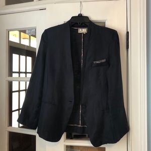 Boutique linen blazer size M